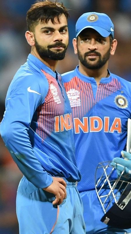 Virat Kohli And Dhoni Wallpaper