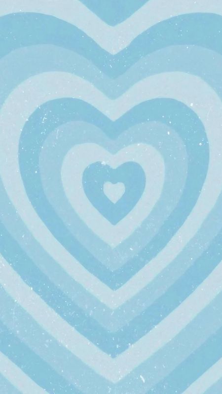 Danish Pastel - Aesthetic Background Blue Heart Wallpaper Download | MobCup