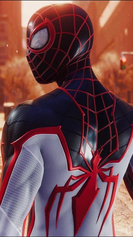Spider Man - White Suit Wallpaper Download | MobCup