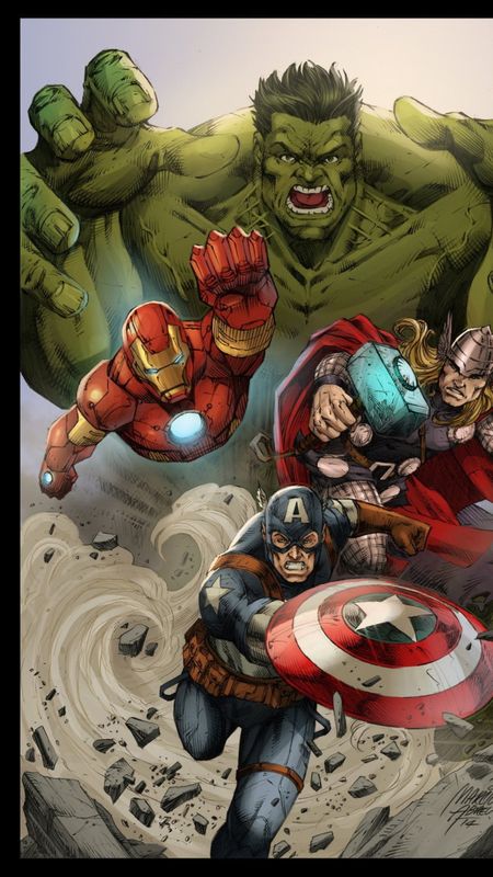 The Avengers Animation Wallpaper Download | MobCup