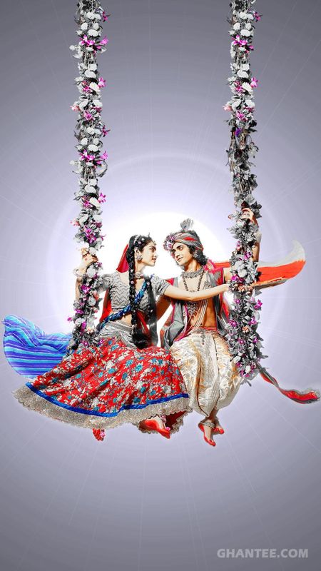 Radha Krishna - preet manmeet radhe Wallpaper Download | MobCup