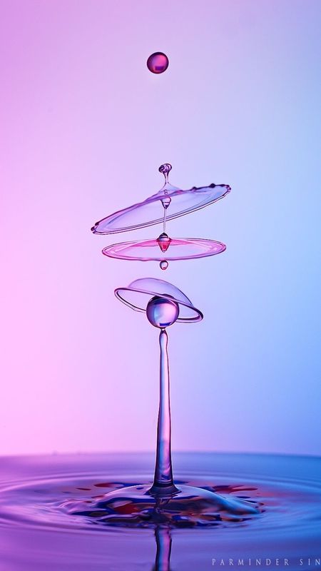 Water Drop Notch - Purple Wallpaper Download | MobCup Water Drop Notch - Purple Wallpaper Download | MobCup