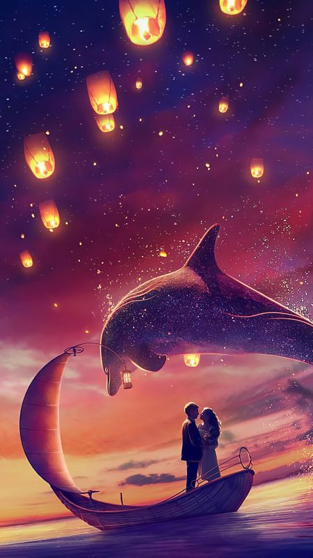 Couple in Love Wallpaper