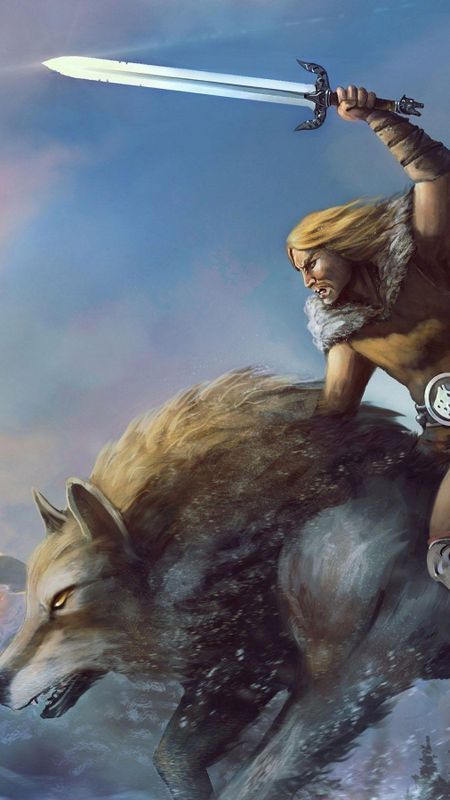 Warriors - Wolf Rider Wallpaper Download | MobCup Warriors - Wolf Rider Wallpaper Download | MobCup