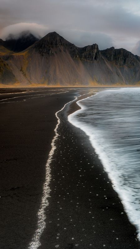Nature Pictures For Black Sand Beach Wallpaper Download | MobCup