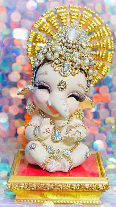Bal Ganesh - Cute Baby Ganesh Wallpaper Download | MobCup