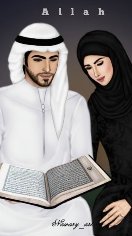 Best Muslim - anime couple Wallpaper Download | MobCup