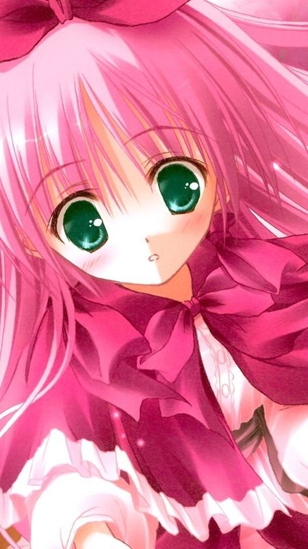 Cute Wallpapers For Girls - Pink - Anime Girl Wallpaper Download | MobCup
