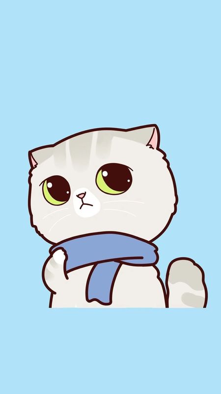 Cute Cartoon Cat Wallpaper Image Wallpaper Download | MobCup