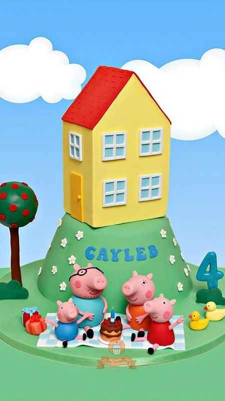 Peppa Pig House Wallpaper - EnJpg