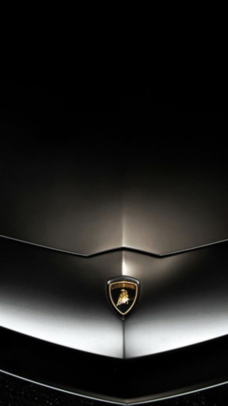 Black Lamborghini Logo Wallpaper Download | MobCup