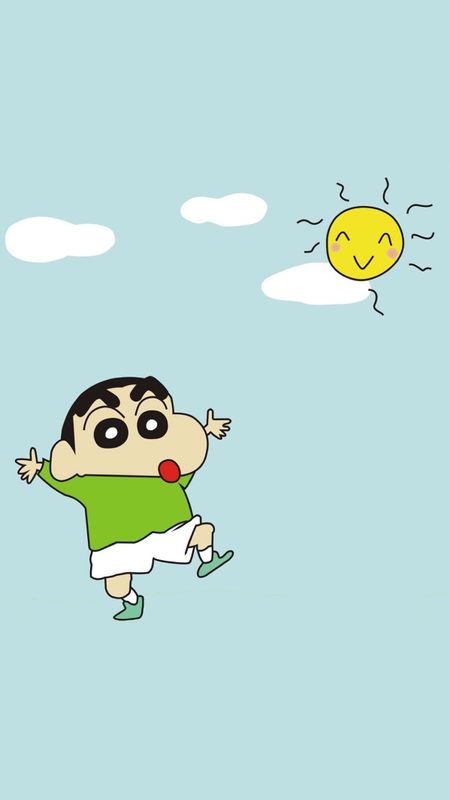 Shinchan Wala | Cartoon Aesthetic Wallpaper Download | MobCup