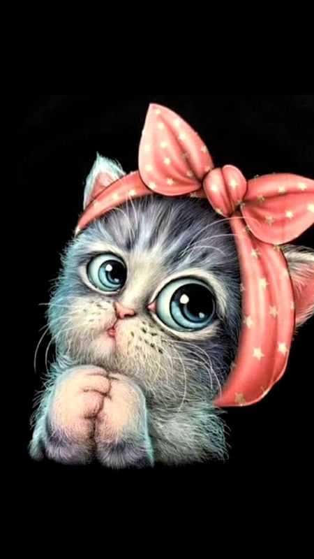 Whatsapp  - Cute - Cat Wallpaper Download | MobCup