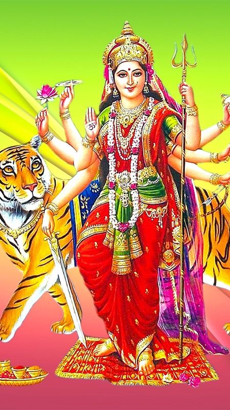 Durga Devi Maa Durga Wallpaper Download | MobCup