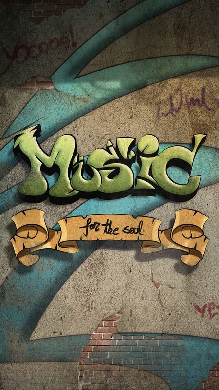 Graffiti art - music Wallpaper Download | MobCup