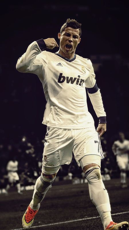 Cr7 - White Jersey - Sports - Football Wallpaper Download