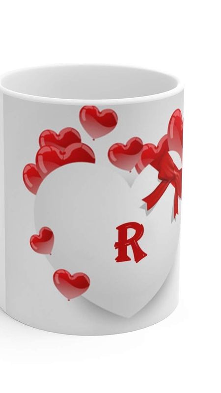 R Name Ka - Heart - Love Wallpaper Download | MobCup