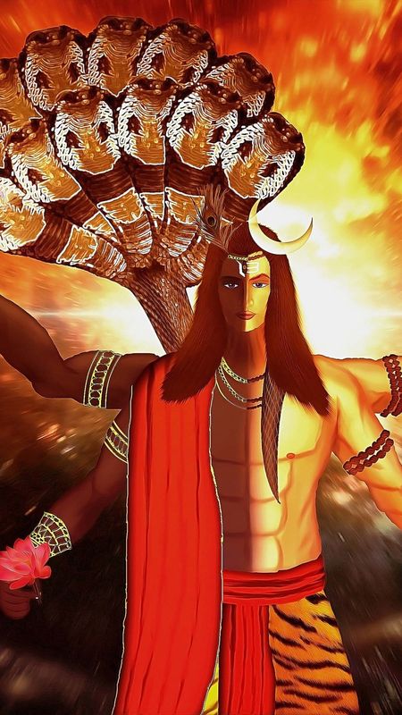 Mahakal Ke - Painting - Lord Shiva Wallpaper Download | MobCup Mahakal Ke - Painting - Lord Shiva Wallpaper Download | MobCup