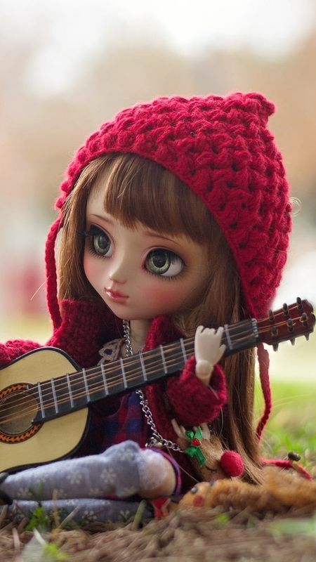 Cute Wallpapers For Girls - Cool Girl - Guitar Background Wallpaper  Download | MobCup