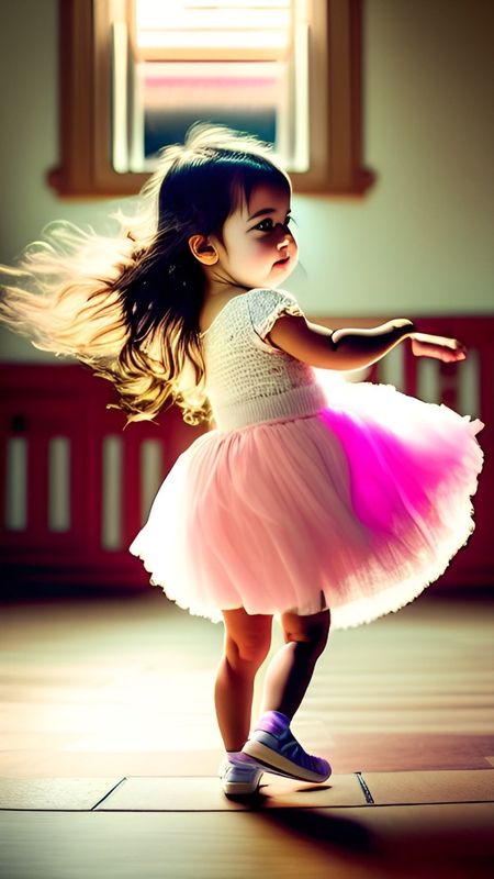 dancing cute baby
