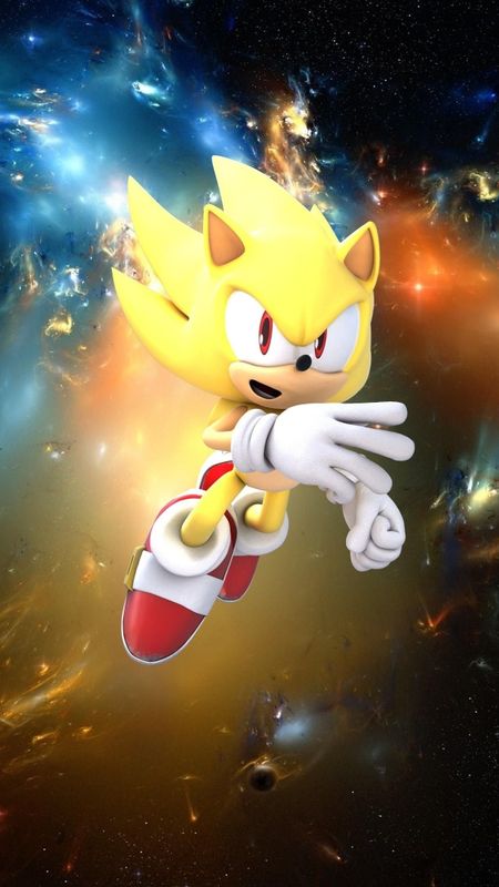 Yellow Super Sonic Wallpapers - Sonic the Hedgehog Wallpapers