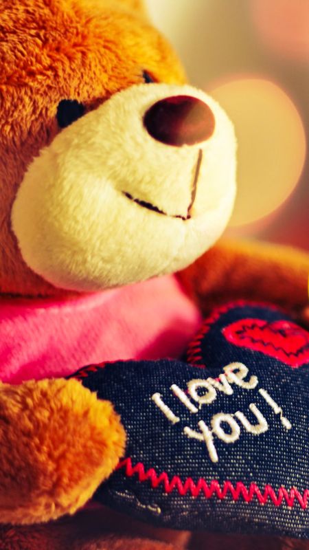 Teddy Bear Ka - I Love You - Valentines Day Wallpaper Download | MobCup