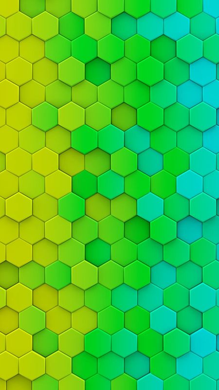 Colored honeycomb 3D Hexagons Wallpaper 8k Ultra HD ID3584
