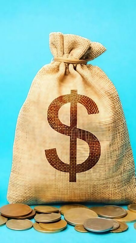 Download A Bag With Money In It Wallpaper