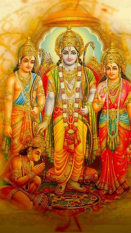 Lord Ram - ram darbar Wallpaper Download | MobCup