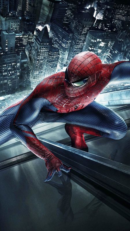 Spider Man With Skyscrapers Background Wallpaper Download | MobCup