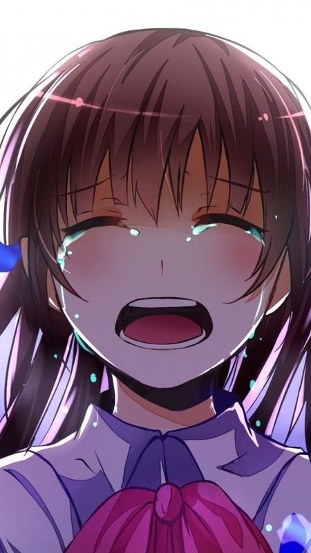 YuruYuri Anime Nanamori-Chu☆Goraku-Bu Japan, crying anime girl, child,  mammal png | PNGEgg