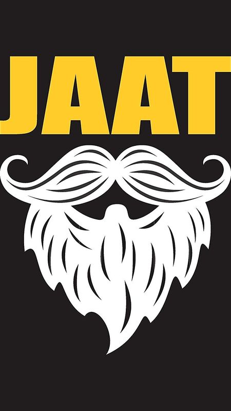 Jaat Ke - White Mustache Wallpaper Download | MobCup