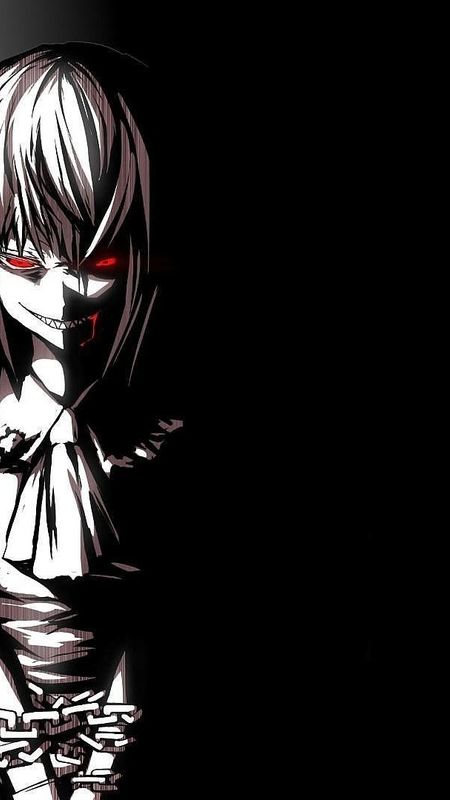 Anime character - Dark bad guy villain with evil anime smile - Anime  Characters - Mug | TeePublic