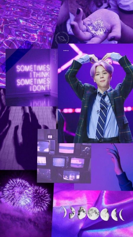 Bts Purple Aesthetic Making Heart Wallpaper Download Mobcup 