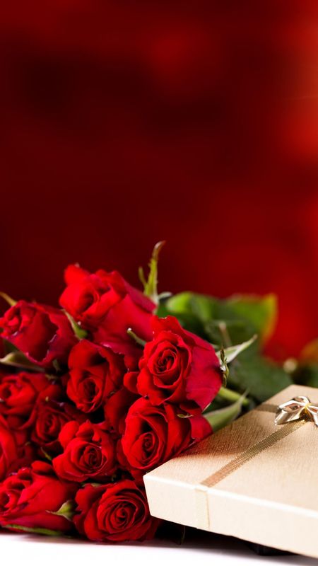 Happy Birthday | Red Roses Wallpaper Download | MobCup