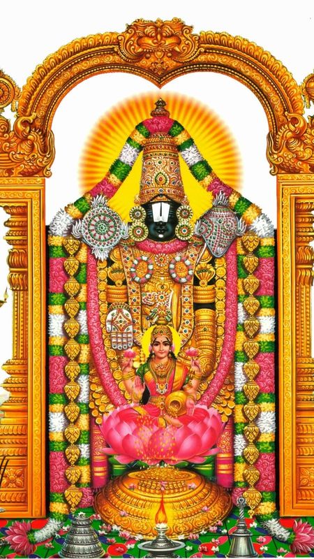 Tirupati Balaji - Sun Background Wallpaper Download | MobCup