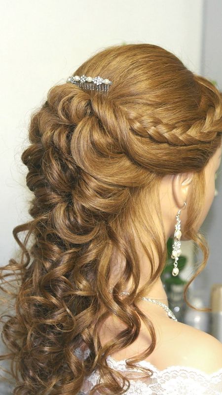 Hair Style - Bridal - Beautiful Hair Style Wallpaper Download | MobCup