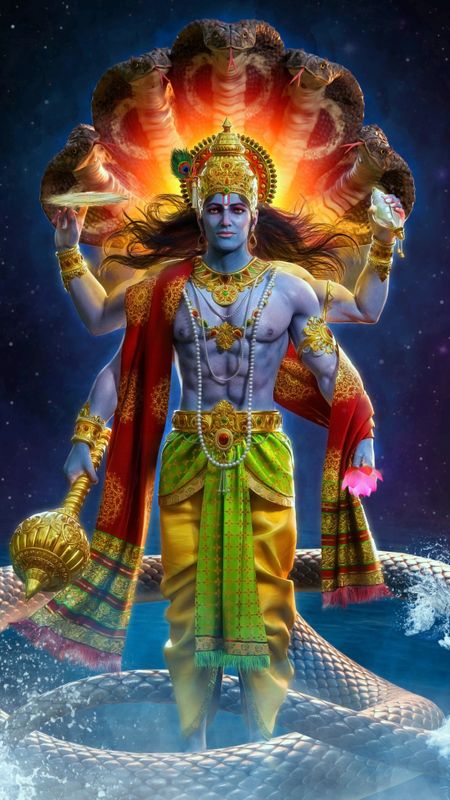 Lord Vishnu Animated Wallpaper Download | MobCup