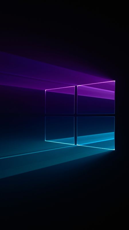Windows 10 Hero - Purple Light Rays Wallpaper Download | MobCup