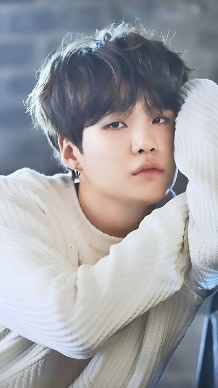 Bts Suga Cute Intense Look Wallpaper Download | MobCup