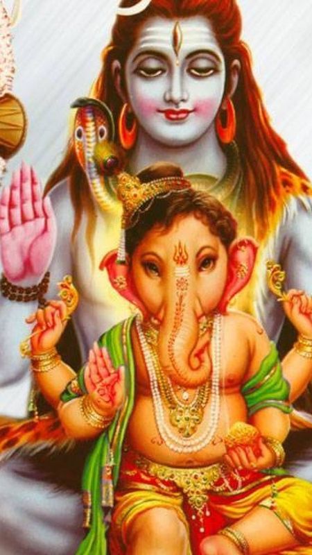 Mahadev Hd - With Ganesha Wallpaper Download | MobCup