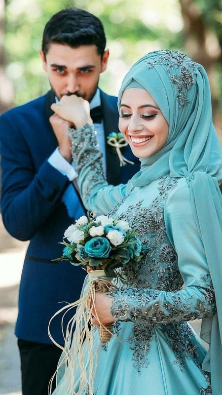 Muslim Couple | Wedding Hijab Wallpaper Download | MobCup