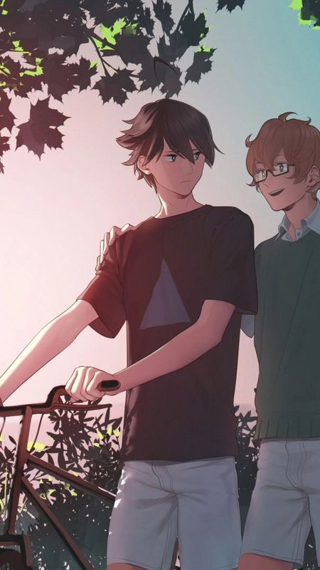 Friendship Whatsapp - Anime - Boys Walking Wallpaper Download | MobCup