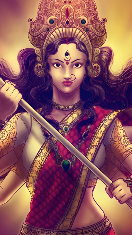 Durga (Mahishasur Mardini) | Indian animation | Indian anime - YouTube