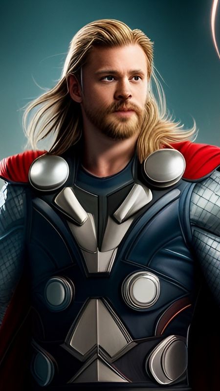Avengers Thor Super Heroes Digital Print Wallpaper - Etsy