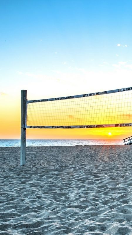 Volleyball - Beach Volleyball Court Wallpaper Download | MobCup