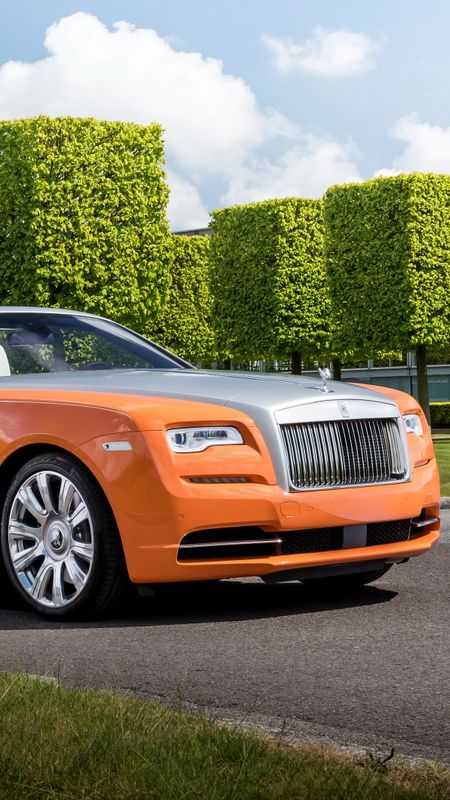 Rent a Rolls Royce Wraith Black Badge Orange 2019 ID03045 in Dubai   Rentyae