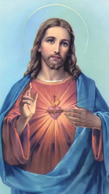 Jesus Christ Images Hd - Sacred Heart Wallpaper Download | MobCup