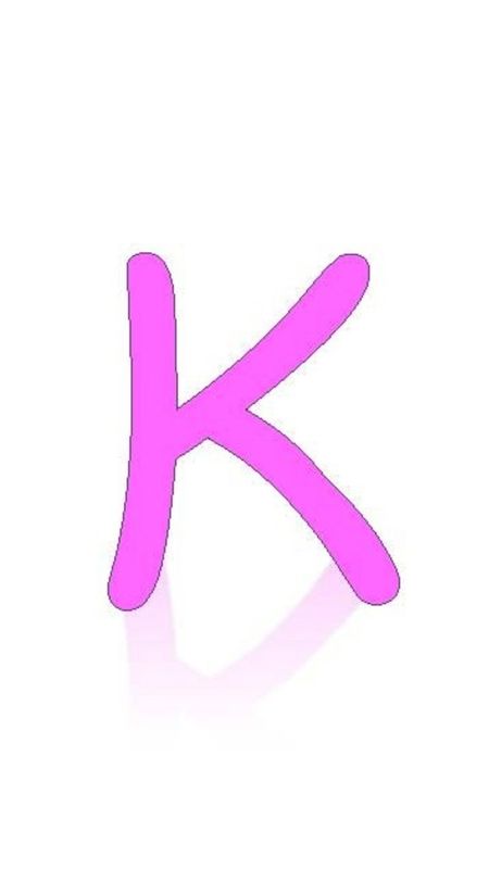 K Name - Pink Alphabet Wallpaper Download | MobCup