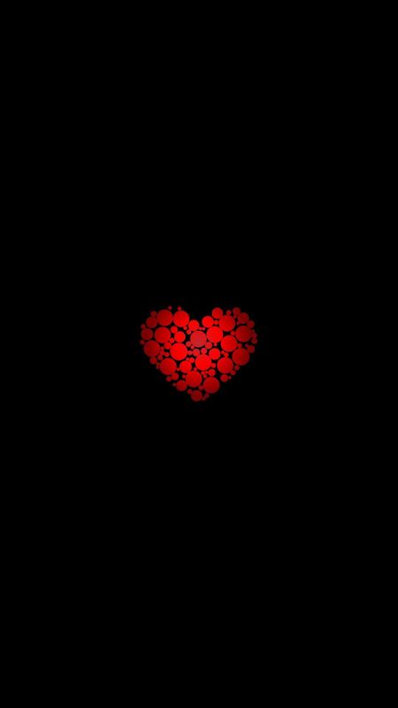 Red Hearts Decorations Happy Valentine's Day Black Background 4K 5K HD  Valentine's Day Wallpapers | HD Wallpapers | ID #100473